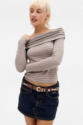 Mini Falda Ultimate de Denim Enjuagado BDG