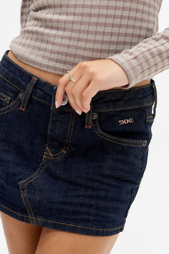 Mini Falda Ultimate de Denim Enjuagado BDG #1