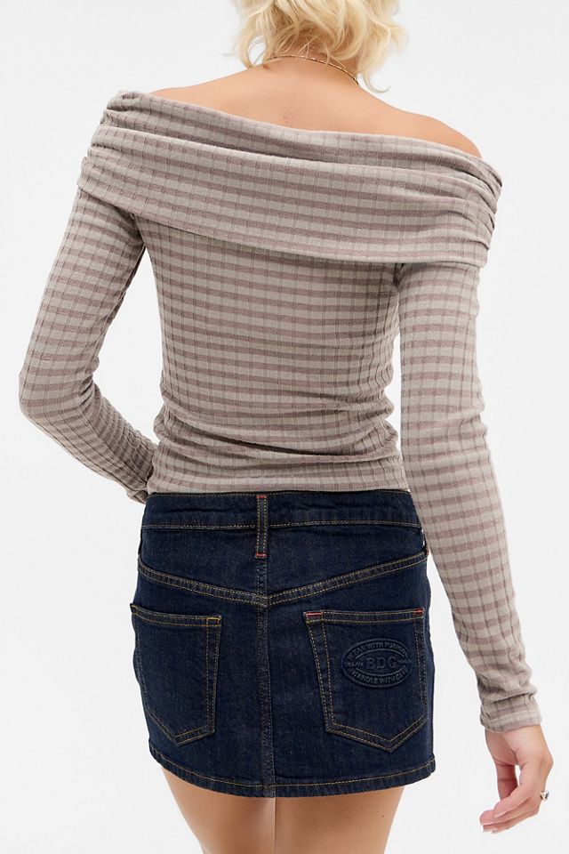 Mini Falda Ultimate de Denim Enjuagado BDG #3