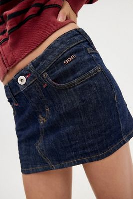 Mini Falda BDG Ultimate de Denim Enjuagado