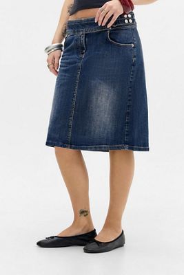 Gonna a matita in denim Joi BDG