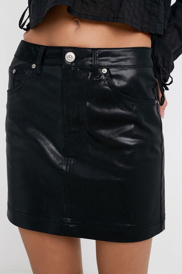 UO Austin Mini Gonna Rivestita in Raso #1