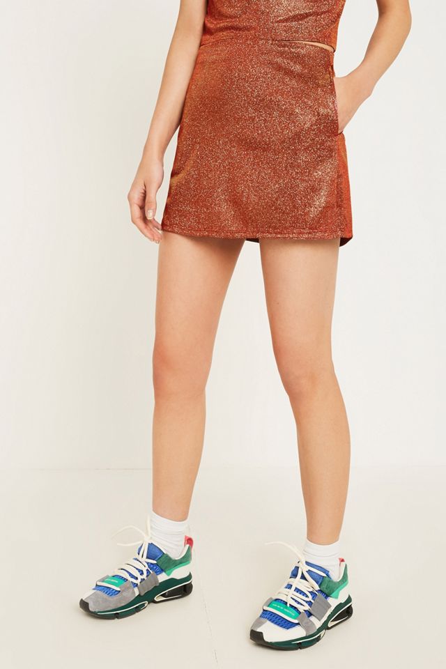 UO Shimmer Moon Pink Pelmet Skirt #1