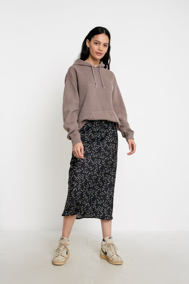 Leopard print midi 2024 skirt urban outfitters