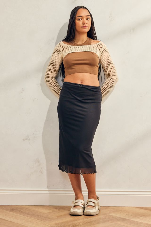 Black skirt hotsell urban outfitters