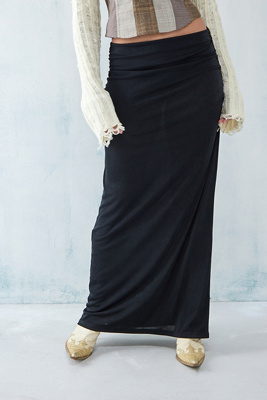Jupe Droite Courte En Laine Noire Taille XL (44 FR) - Occasion Très Bon état, Vintage, Doublée, Fabriquée En France !