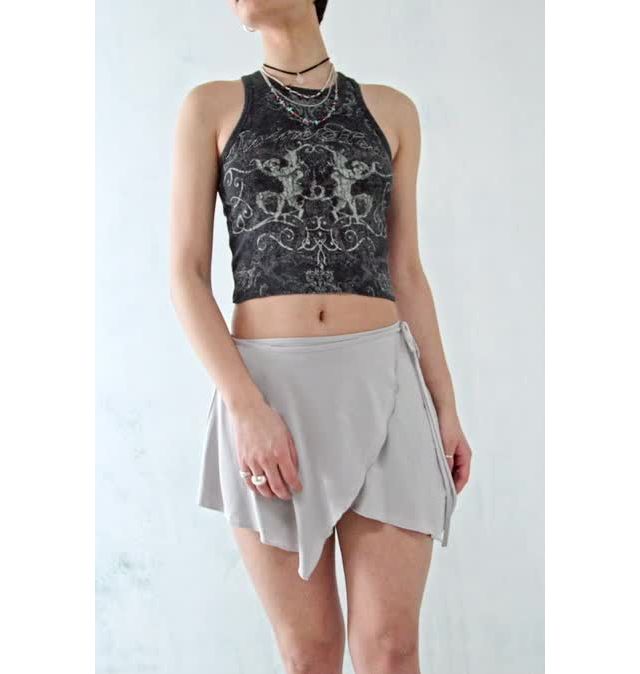 UO Ballet Wrap Mini Skirt | Urban Outfitters UK