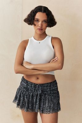 UO Bel Jupe-short imprimé serpent