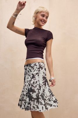 UO Joni Godet Midi Skirt