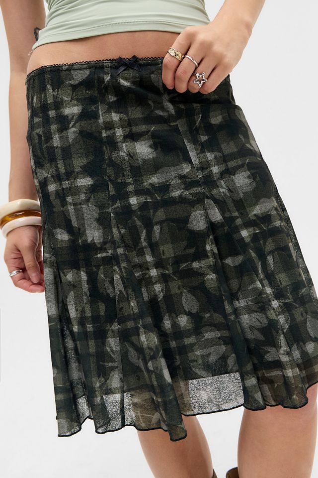 Falda midi Joni Godet de UO #1
