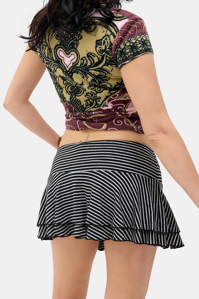 Minifalda de Rayas UO Belle #3