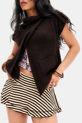 UO Belle Stripe Mini Skirt