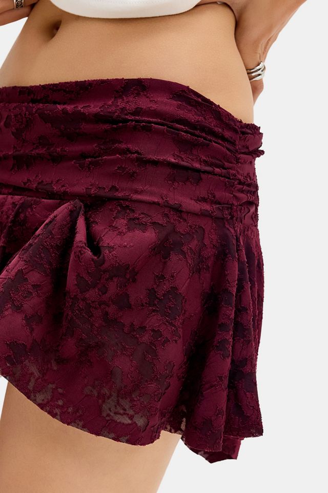 UO Gigi Burnout Lace Mini Skirt #2