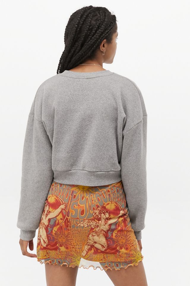 UO Festival Print '90s Mesh Mini Skirt #1