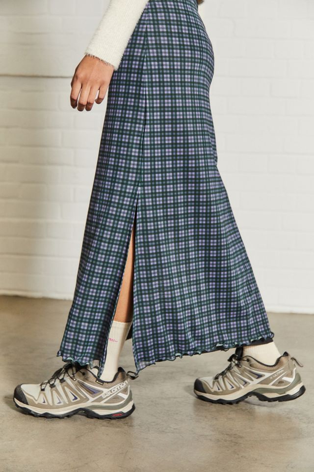 Plaid maxi skirt urban outfitters online