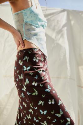 urban outfitters butterfly skirt