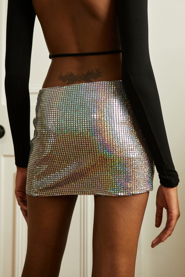 UO Peachy Pelmet Disco Mini Skirt #2