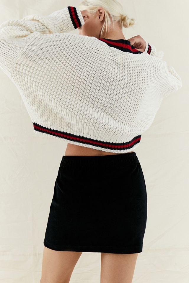 iets frans... Velour Joggers Mini Skirt #3