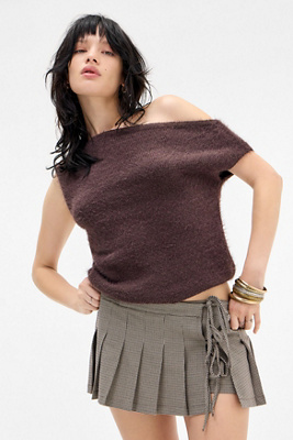 Lea Jupe-Short Ceinturée Côtés Noués en taille: TTP - Silence + Noise - Modalova
