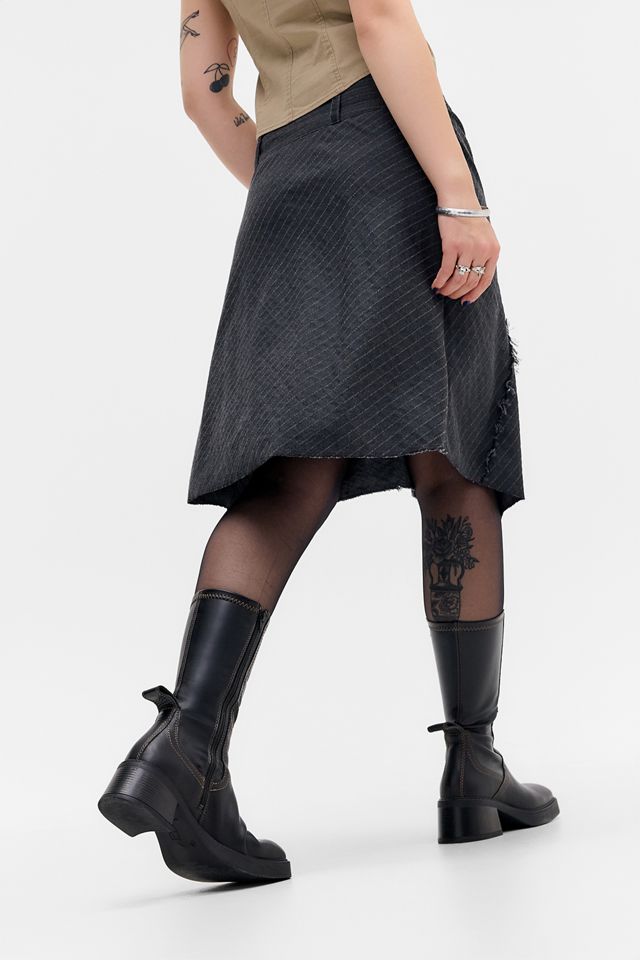 UO Liliana Textured Midi Skirt #3