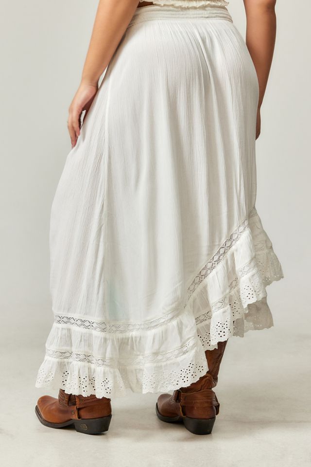 UO Bronwen Hitched Midi Skirt #7