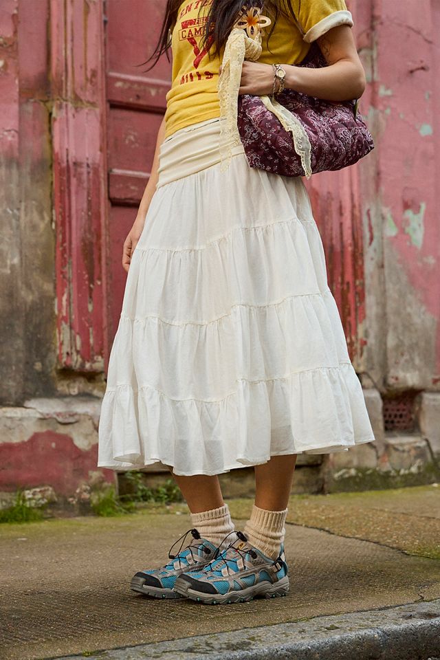 UO Fallon Fold Prairie Midi Skirt #1