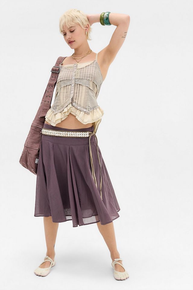 Gonna Midi in Voile UO Olga #1