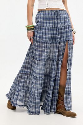 Falda Maxi Pradera a Cuadros UO Sadie