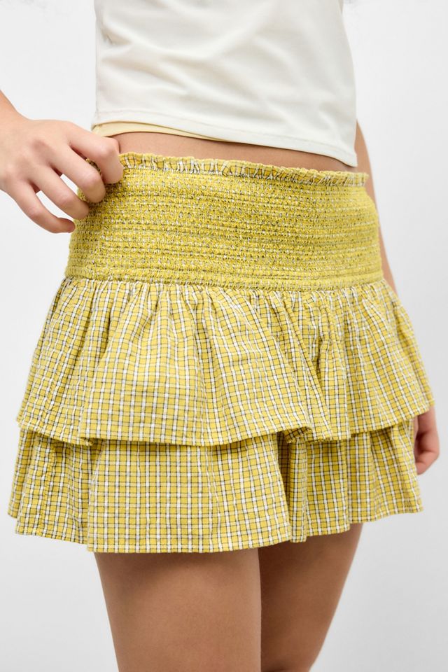 Kimchi Blue Monika Check Skort #1