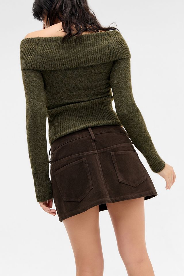 BDG Ultimate Faux Suede Mini Skirt #2