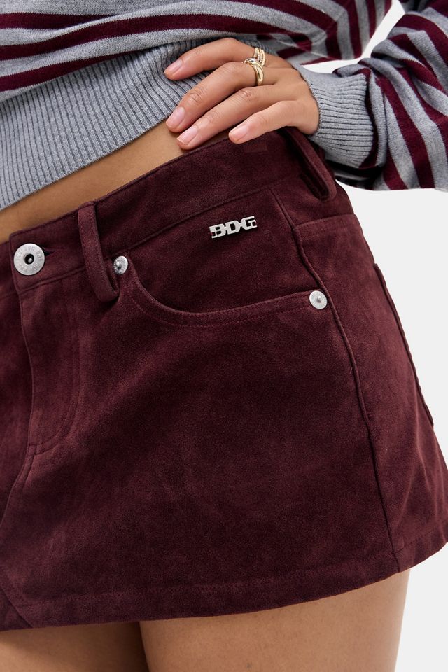 Mini-jupe en suédine BDG Ultimate #2