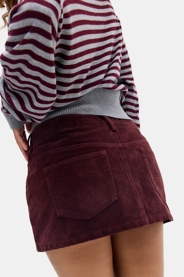 Mini-jupe en suédine BDG Ultimate #3