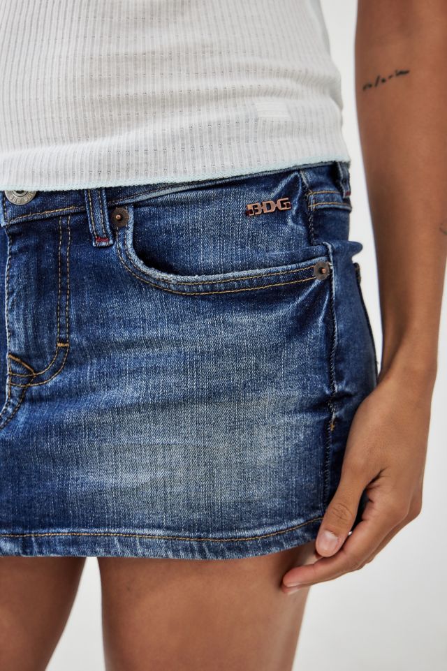 BDG Ultimate Denim Mini Skirt | Urban Outfitters UK