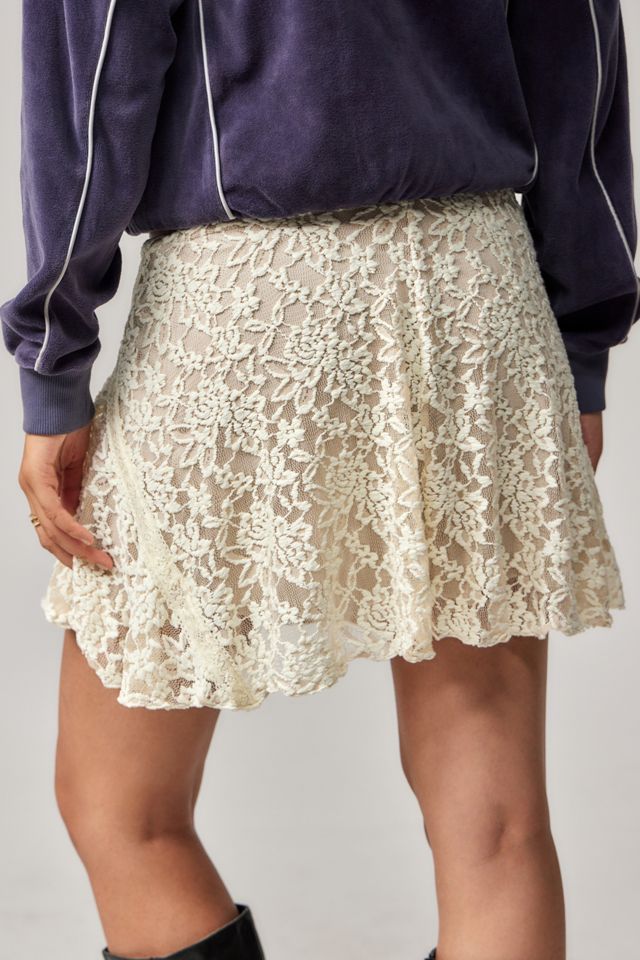Kimchi Blue Karina Lace Mini Skirt #3