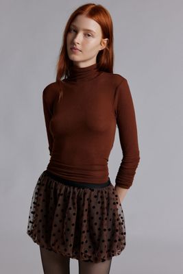 Kimchi Blue Emory Bubble Mini Skirt