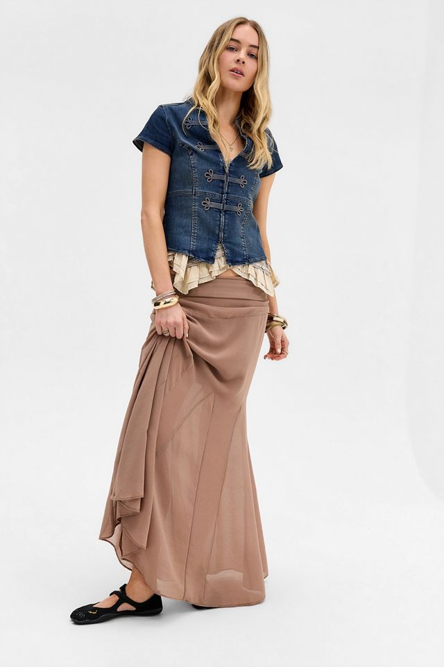 Falda Maxi UO All About Town #1