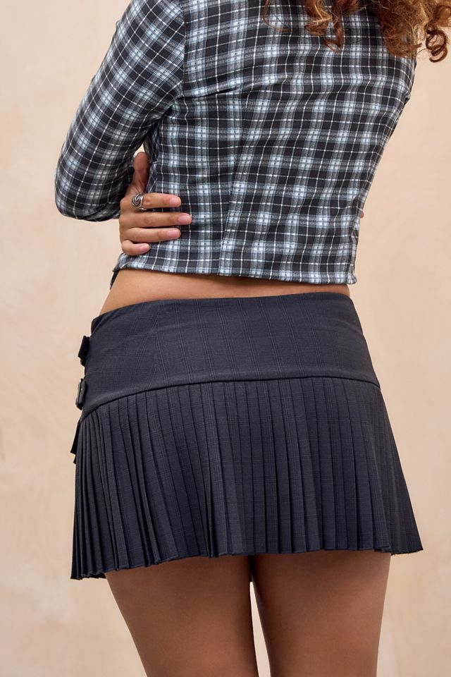 Silence + Noise Nala Wrap Buckle Mini Skirt #3