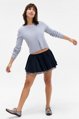 Mini jupe en voile Olga en taille: TTP - Kimchi Blue - Modalova