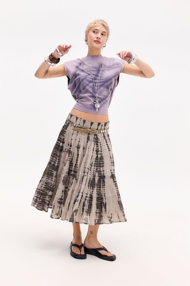 Falda Pradera Tie Dye Bea de UO #1