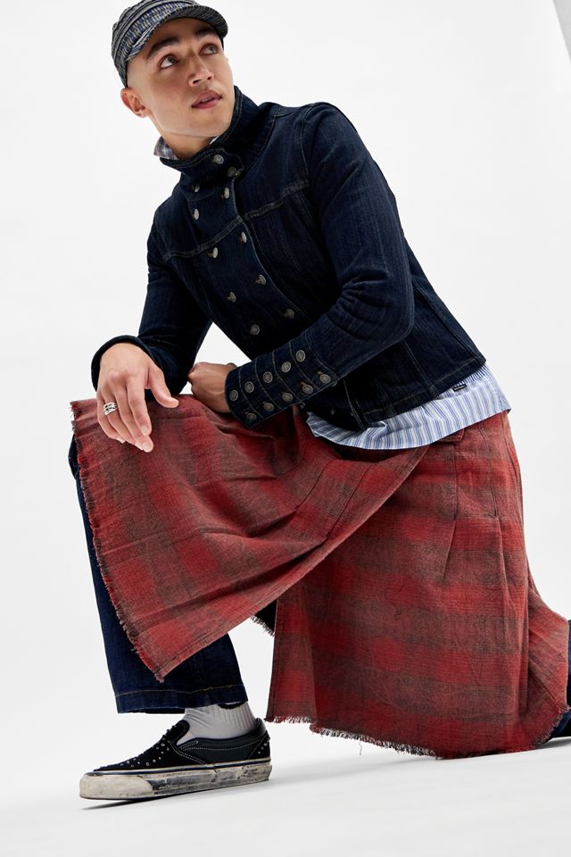 BDG Roberta Karo-Kilt-Midirock #5