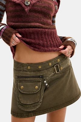UO Stella Pocket Mini Skirt