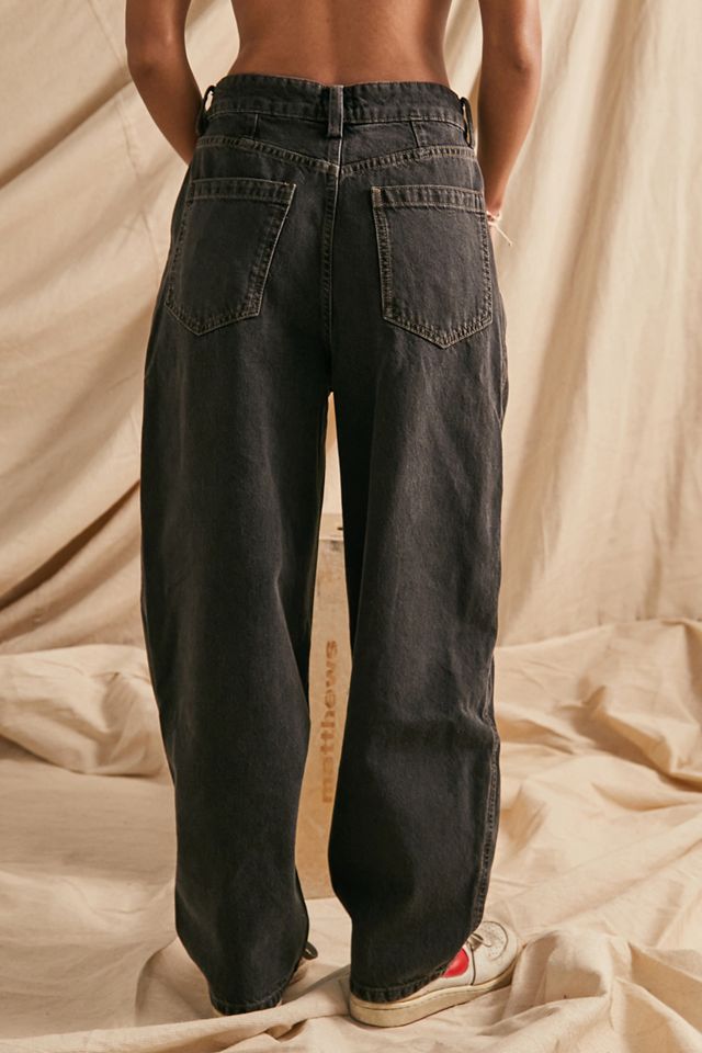 BDG Erin Jeans Negros Capullos Lavados #1