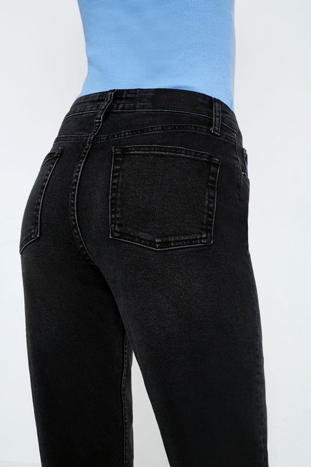 BDG Axyl Slim Straight Washed Black Jeans #5