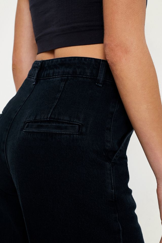 BDG Extreme Wide Leg Black Jeans #3