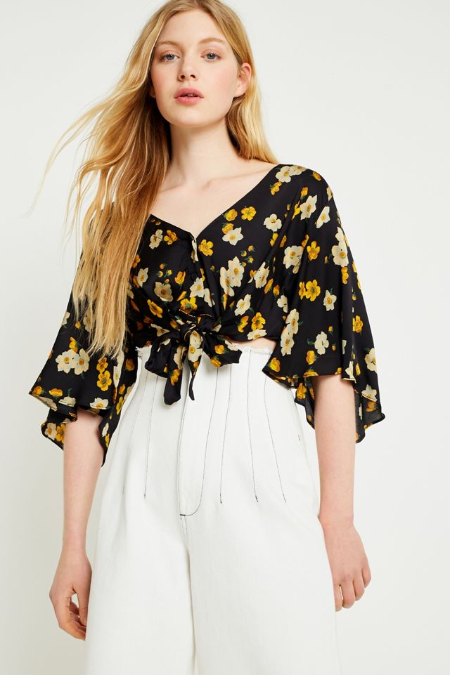 BDG Ecru High-Waisted Corset Jeans  #3