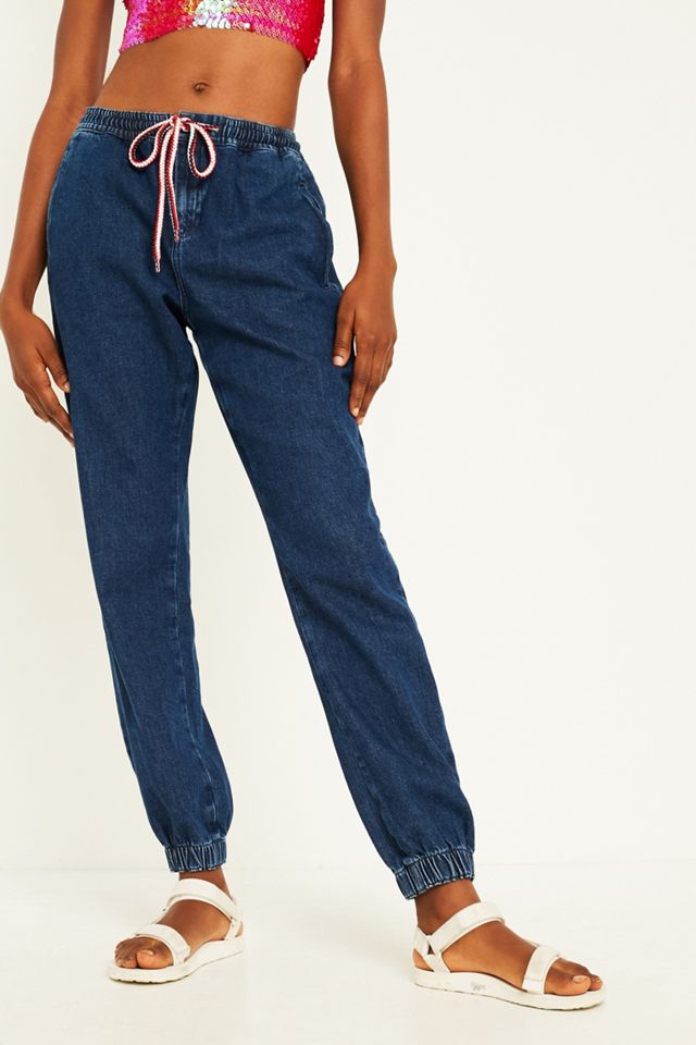 BDG – Jogginghose aus Denim in Dunkelblau #1
