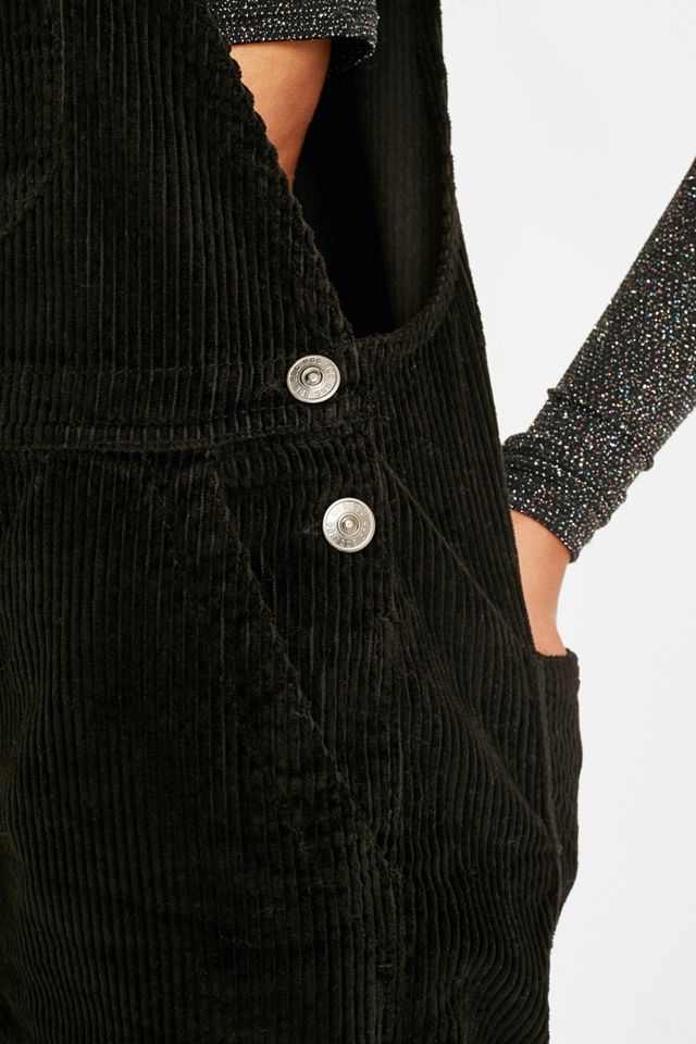BDG Black Corduroy Dungarees #2
