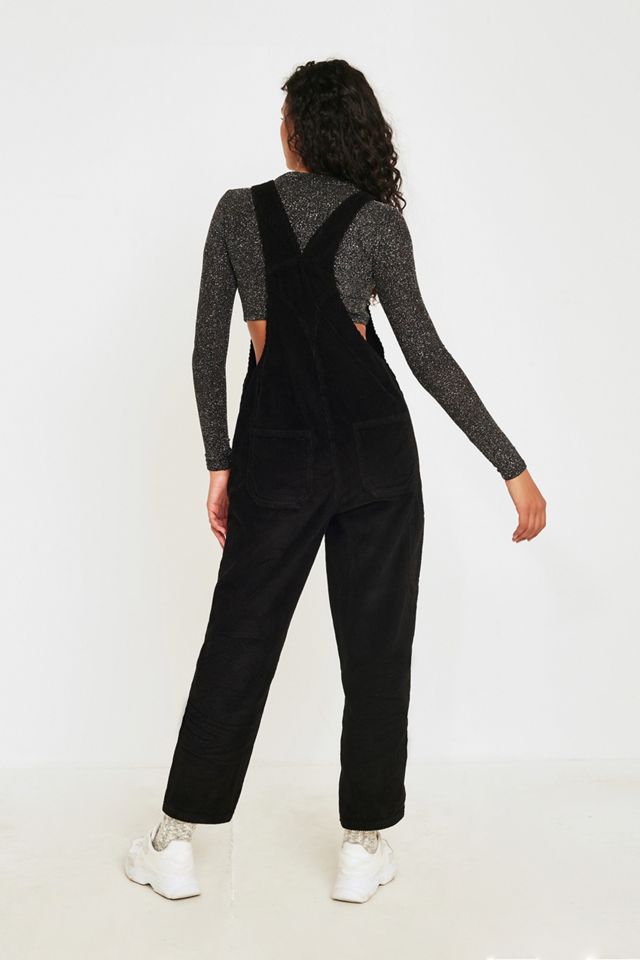 BDG Black Corduroy Dungarees #5