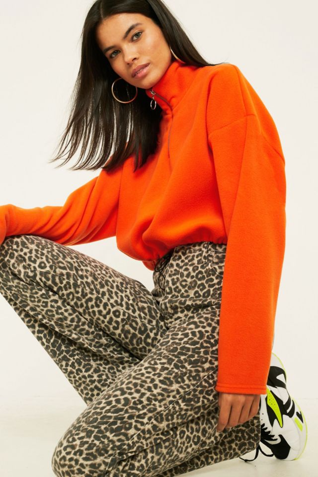 Leopard turtleneck urban outfitters sale