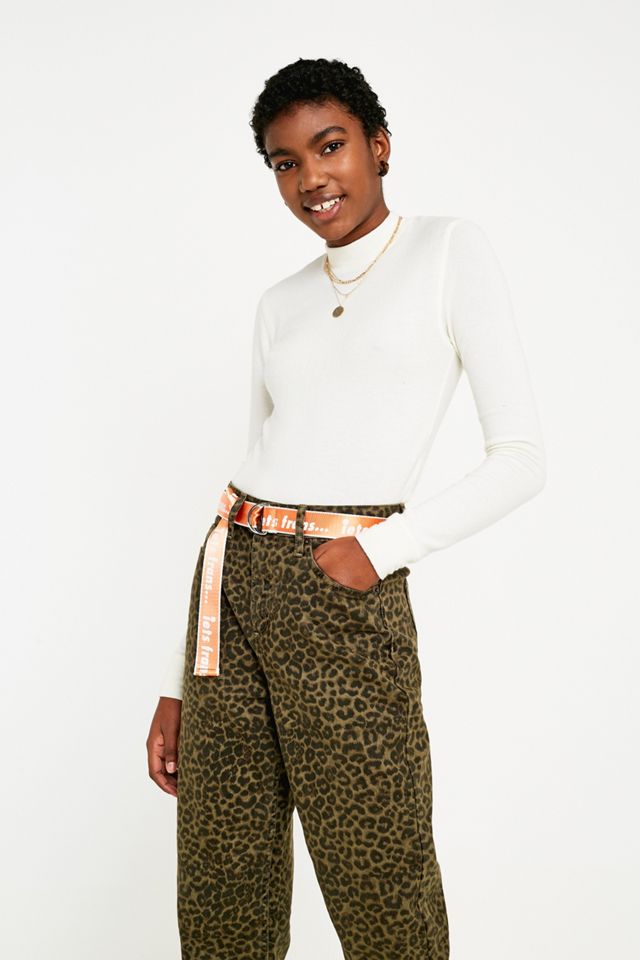 Urban outfitters leopard store jeans